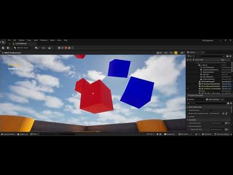 FPS game prototype using online JSON data in runtime in UE5