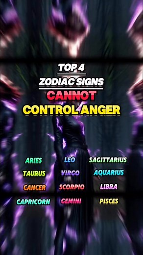 Top 4 Zodiac Signs Cannot Control Anger! #fy #yp #fypシ゚ #fypシ゚viral #foryoupage #astro #astrology #astronomy #sign #astrologer #astrologysigns #astrologypost #Horoscope #zodiac #anger #scorpio #Virgo #Capricorn #zodiacsigns #astronaut #explorepage #discovery #usa | Celebrity News