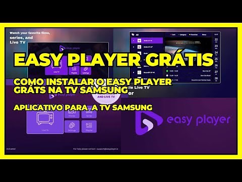 Como Instalar o Easy Player Grátis na Tv Samsung
