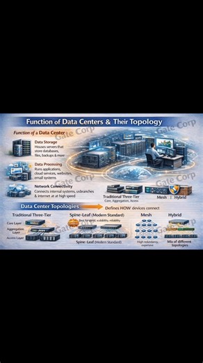 Data Center and Its Topology. Check the comments for more details👇👇👇 | Gate Corp.
