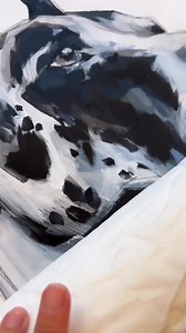 wow! @amy_balch_artist on IG made this awesome painting of our most handsome boy | LoveMargot