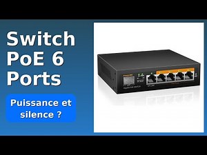 AVIS (2025) : Switch PoE 6 Ports. DÉTAILS ESSENTIELS
