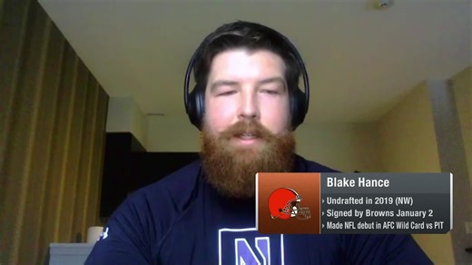 Blake Hance, a.k.a 'a guy named Blake,' recaps his wild Browns debut