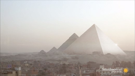 It’s one of history’s greatest mysteries—how was the Great Pyramid of Giza built? Experts are getting closer to solving the puzzle. Join them tonight at 10PM on Secrets: Great Pyramid. http://bit.ly/2M8W68A #HistoryMonday | Smithsonian Channel