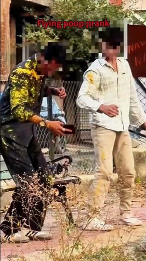 Flying Poop Prank Gone Too Far 💩🤡 #fails #funnyclips #ytshorts