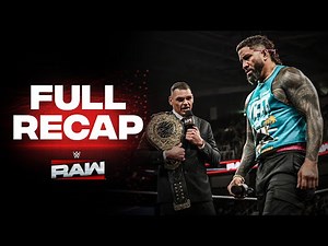 Full Raw highlights: Jan. 13, 2025