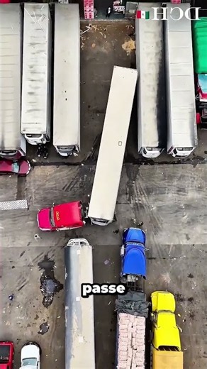 Seuls les meilleurs camionneurs savent se garer comme ça 💪