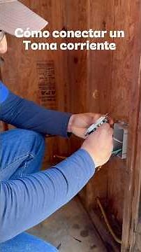 How to connect an electrical outlet step by step || #electrician #stepbystep #tutorial #electricity