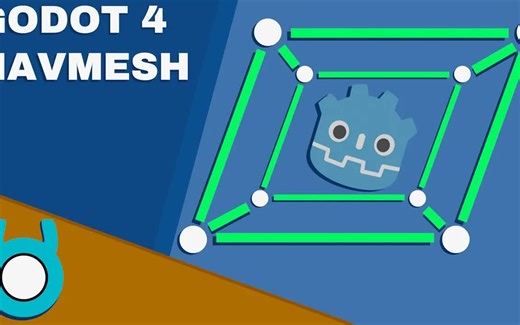 Godot 4 游戏引擎的 Navmesh 3D 导航网格教程