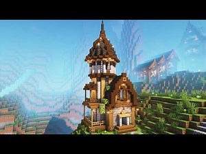 Minecraft | Medieval Tower House - Fletcher House | Minecraft Tutorial