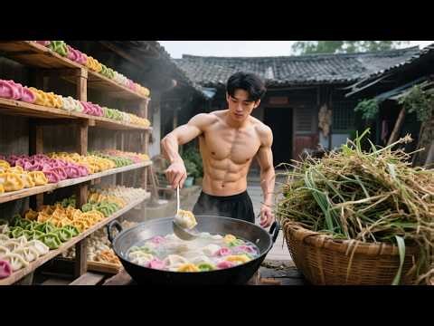 Autumn's First Wild Herb Dumplings: Freshly Dug From Mountains, Filled With Seasonal Flavors!