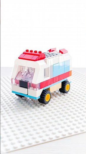 【車】 レゴで「救急車」をつくってみた！ 〜レゴクラシック 10698 作り方〜 #レゴ #lego #救急車 #乃木坂46