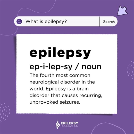 30K views · 481 reactions | Your doctor may diagnose you with epilepsy if you have two unprovoked seizures or one unprovoked seizure with a high risk of more. Not all seizures are the result of epilepsy. Learn more about epilepsy: https://www.epilepsy.com/what-is-epilepsy | Epilepsy Foundation of America | Facebook