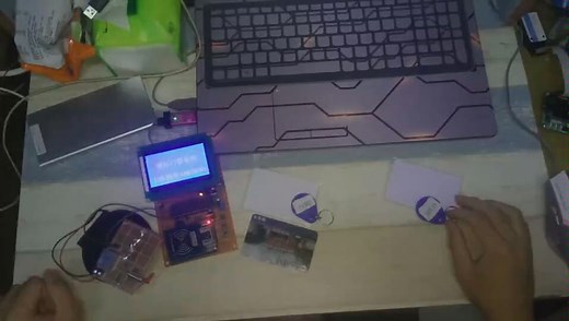 STC15单片机与RC522模拟门禁系统