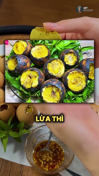 Trứng Gà Nướng Vỉa Hè Là Màn Ảo Thuật Ẩm Thực Đỉnh Cao 🥚🔥