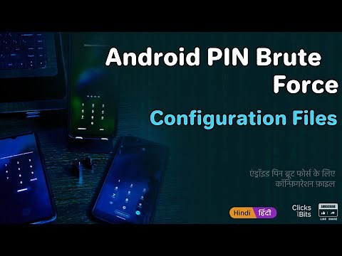 Android PIN brute force Configuration files for different Lock Screens