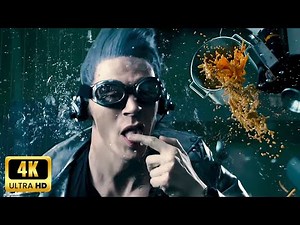 Quicksilver's Epic Rescue Scene | X-Men: Apocalypse (2016) | 4K ULTRA HD