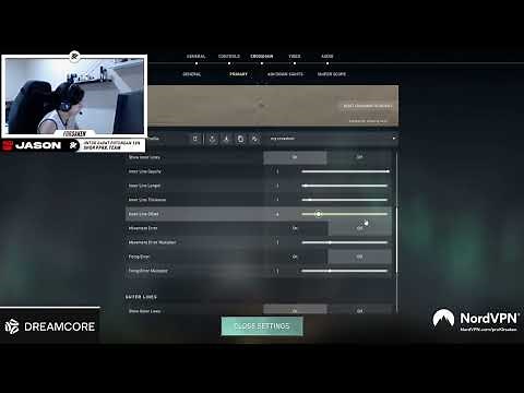 PRX f0rsakeN Crosshair Settings