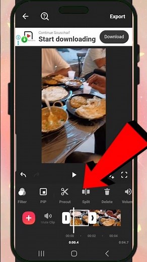 How To Split From Inshot App #inshot #Split #edit