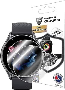 IPG for Amazfit GTR 3 Screen Protector (2 Units) Invisible Ultra HD Clear Film Anti Scratch Guard-Smooth/Self-Healing/Bubble -Free for GTR 3