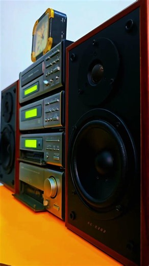 Denon 6.5l pro md and cd fm aux #80smusic #amthanhbai #pioneer #sound #audiophile #music
