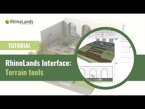 RhinoLands Tutorial 03: Terrain Tools