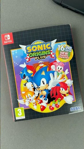 Sonic Origins Plus Unboxing Nintendo Switch 2 #sonicthehedgehog #nintendoswitch2