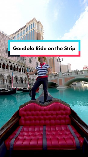 Gondola Ride Experience at The Venetian Resort Las Vegas