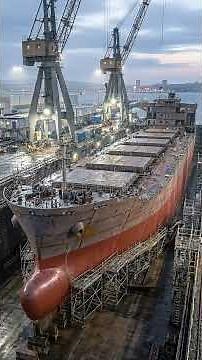 🚢 Step-by-Step Bulk Carrier Build Process: From Concept to Complete Ship! 🚢