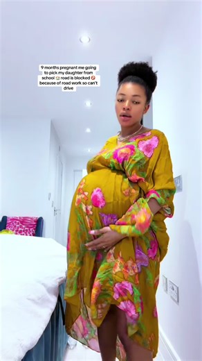 9 Months Pregnant and School Run Challenges