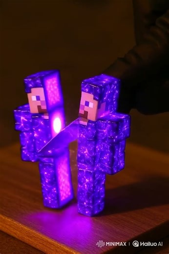Steve in Nether Portal Armor 😮🔥#shorts