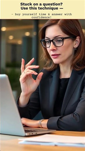 🧠🗣How to Answer Tough Questions: Recovery & Clarification Techniques