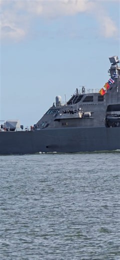 4.1K views · 96 reactions | USS Cooperstown (LCS-23) is a Freedom-class #littoral #combat #ship | Richard LeBel | Facebook