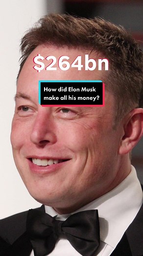 How rich is Elon Musk? And how did he get so rich? 💰 #elonmusk #twitter #billionaire #elon #musk #tesla #spacex #grimes #rich #money #news #channel4news #c4news