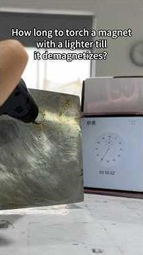 🔥 I Burned a Magnet and This Happened!