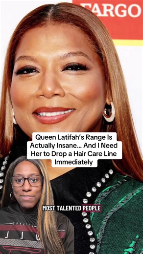 Queen Latifah range is so great just like that silk press😍😂i need a hair care line asap #queenlatifah #haircareline #seriesbybri #tvtiktok #livingsingle