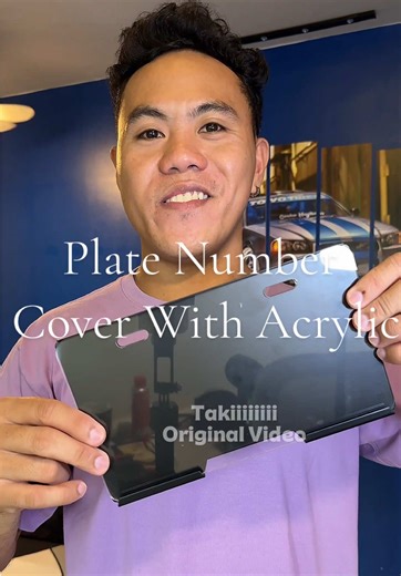 Protect Your Plate Number with Acrylic Covers