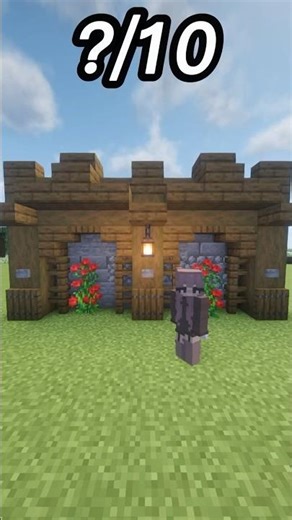 How to build walls like a pro in under a minute ! #minecraft #Minecraftbuilding