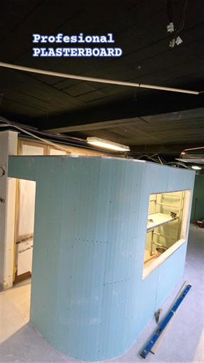 Next Level Plasterboard Craftsmanship – Round Room Build