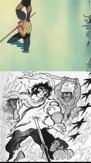 魔獣戦線 原作漫画とアニメ比較 마수전선 원작 ova 비교 Majuu Sensen(Demonic Beast Front): Manga vs. Anime Comparison #anime