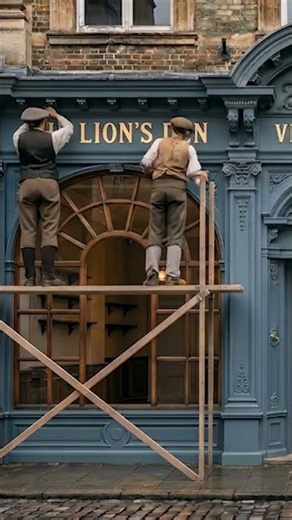 Victorian Storefront Before & After
