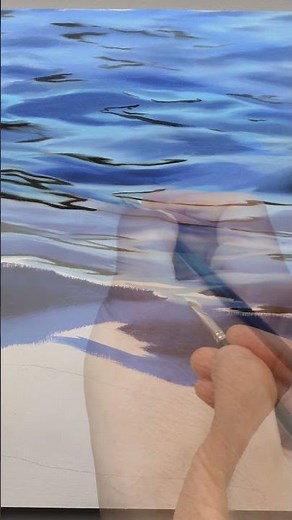 Painting Waves in Oil Paint