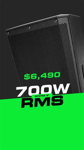 🚨 ¡Nuevo! 🚨 Bocina Bafle Activo Omega Advanced 700W RMS – Alienpro 👽 ✅ DJs, eventos, música en vivo ✅ 700W RMS ✅ Woofer 15” Driver 1.34” para graves y agudos nítidos ✅ Bluetooth 5.0: sincronízala fácilmente con tu teléfono ✅ TWS: enlaza 2 bafles sin cables ✅ Entradas AUX/RCA/XLR USB ✅ Control de volumen separado para música y micrófono 🎤 ✅ Controlador DSP digital y EQ Bass/Treble ✅ Diseño resistente, portátil y pensado para uso profesional 💥 📦 Envío gratis, rápido y seguro por Mercado Libr