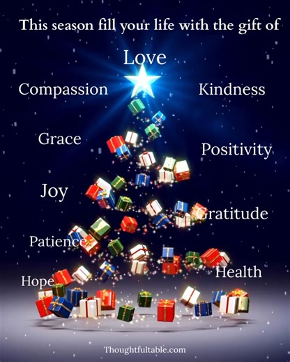 379K views · 7.4K reactions | Fill your life with the gift of love, compassion, joy…. #fblifestyle | Thoughtfultable.com | Facebook