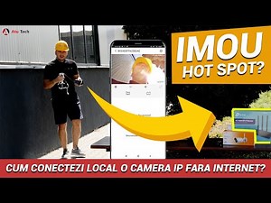 How do you locally connect a wireless IP camera WITHOUT INTERNET? | IMOU WIFI IPC-F52MIP LIVE hot...