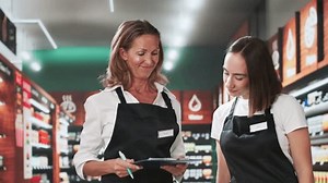 Retail Supermarket Store Worker Young Trainee Stock Footage Video (100% Royalty-free) 3650041935 | Shutterstock