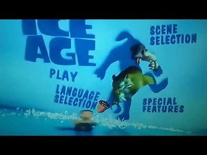 Ice Age UK DVD Menu Walkthrough (2002)