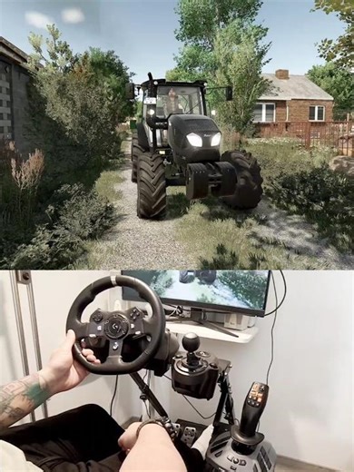 Zetor Major 80 Steering Wheel Thrustmaster Farmstick #dkgc #fs25 #farming #agriculture #zetor #farm