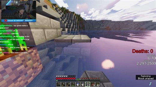 ☀️ MINECRAFT! TRYING TO BEAT THE ENDER DRAGON FIRST TIME! HARD! Pt.2☀️