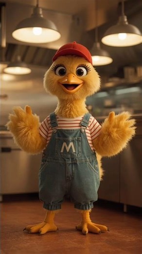 Cute Chicken, Crazy Footwork 🐔🕺 #shorts